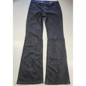 Limited edition express size 0R bootcut vintage wash black jeans 28x32